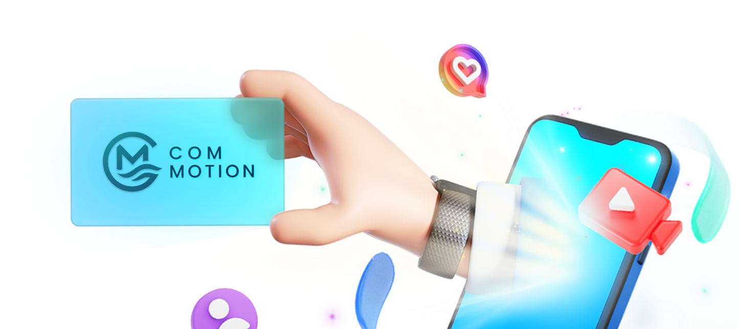 Com Motion Digital Name Card